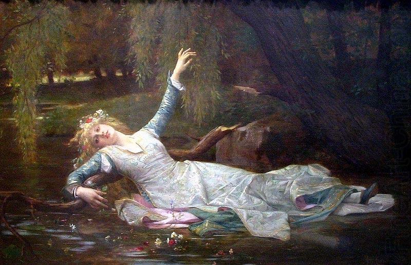 Alexandre Cabanel Ophelia oil painting picture